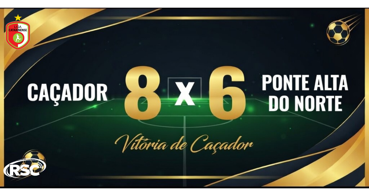 Partida emocionante em Ponte Alta do Norte